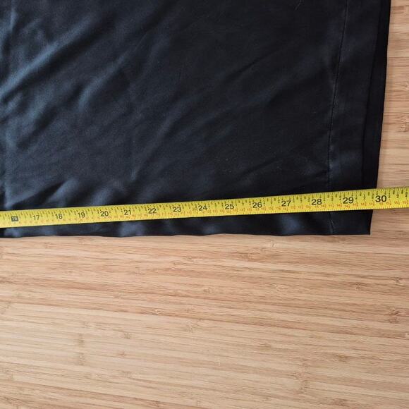 Quince Black 100% Silk High-rise Relaxed Wide Leg Pants, size XL - Picture 8 of 10